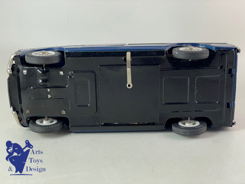 Antique toys Joustra 2115 very rare Peugeot 404 friction Ambulance circa 1962