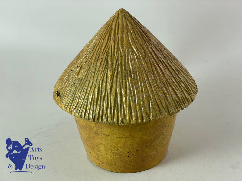 Antique toys Quiralu farm very rare haystack h15cm
