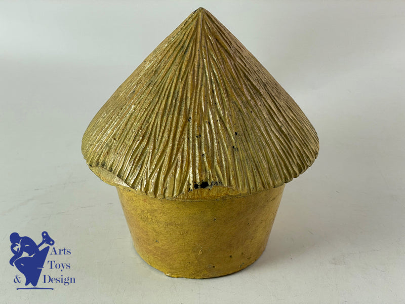 Antique toys Quiralu farm very rare haystack h15cm