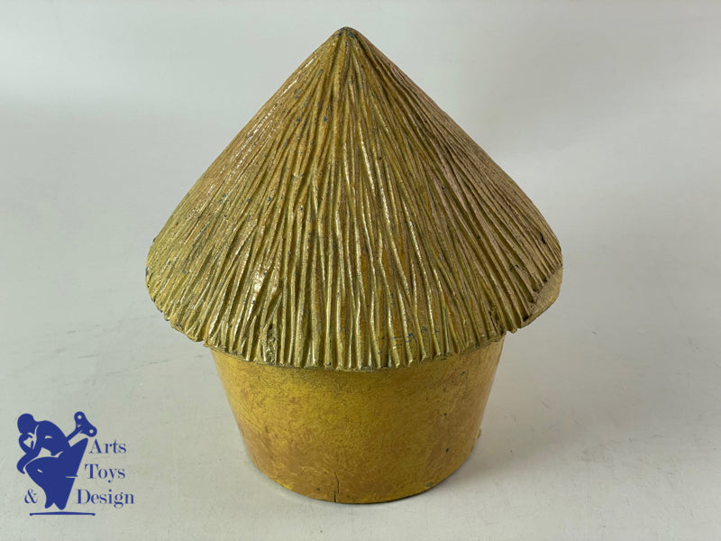 Antique toys Quiralu farm very rare haystack h15cm