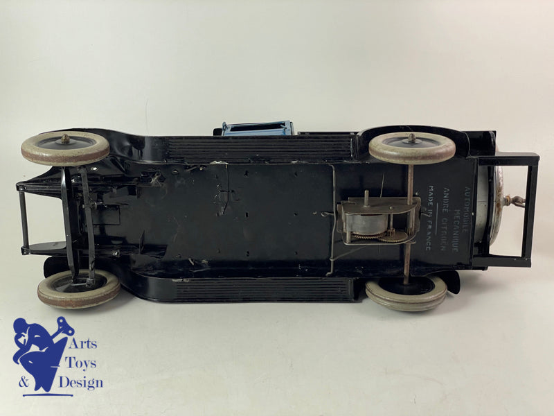 JOUET ANCIEN CITROEN REF 73 CAMION C4 CITERNE BLEU 1/10° VERS 1931