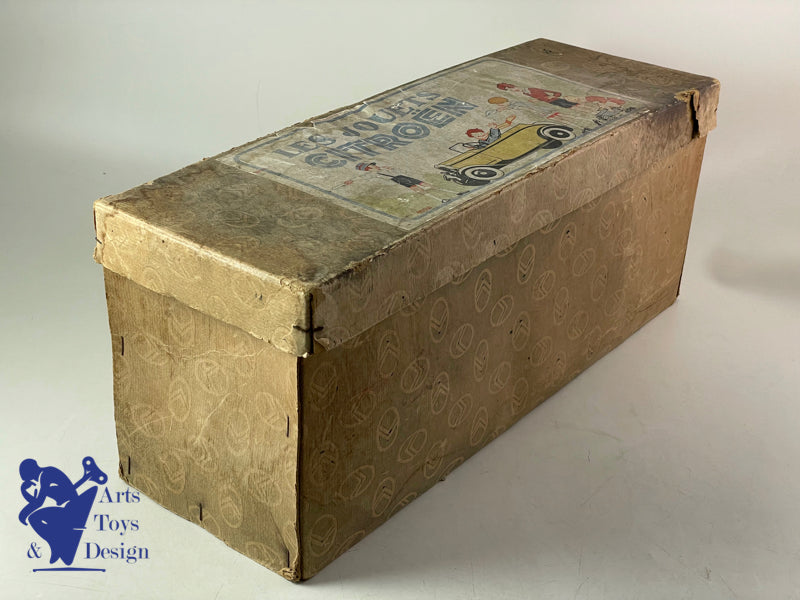 JOUET ANCIEN CITROEN REF 73 CAMION C4 CITERNE BLEU 1/10° VERS 1931