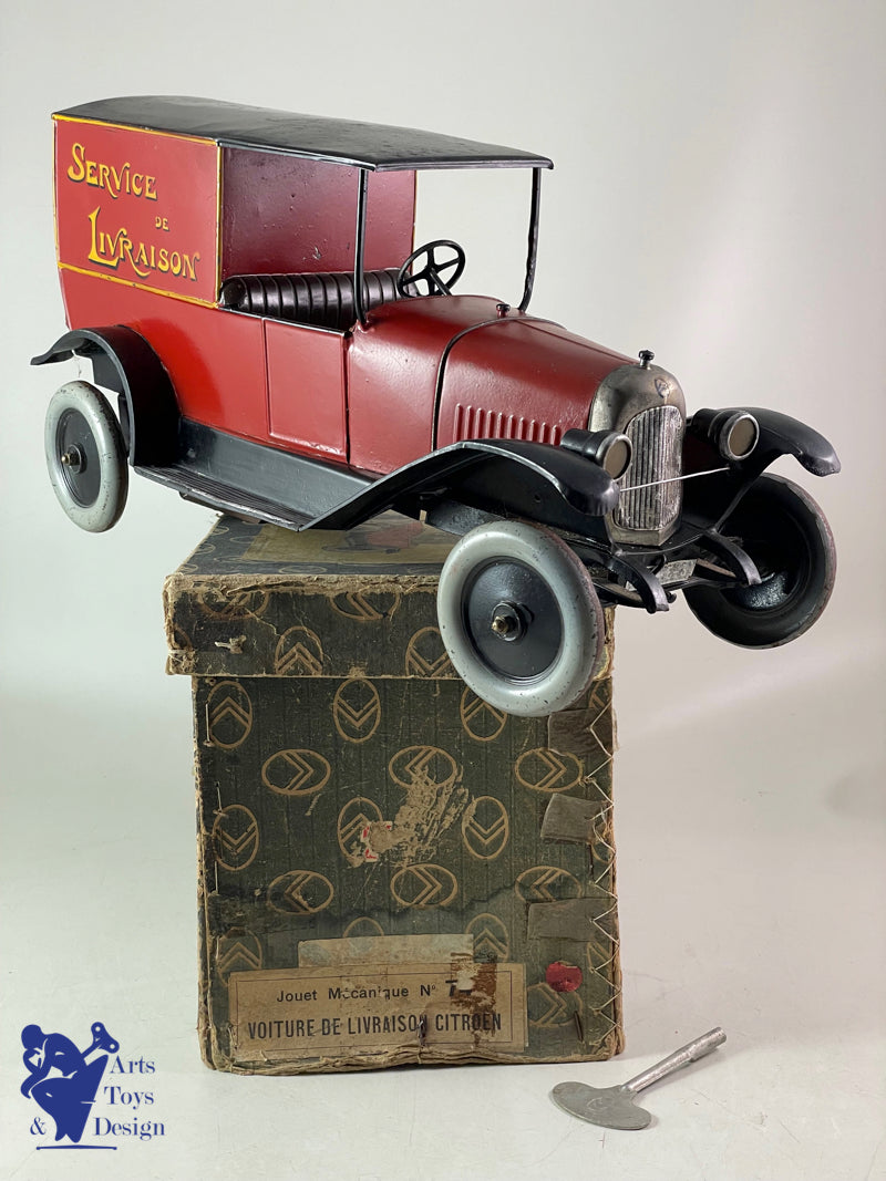 Antique toys Citroen Ref 74 B12 Delivery service 1/10 ° around 1926