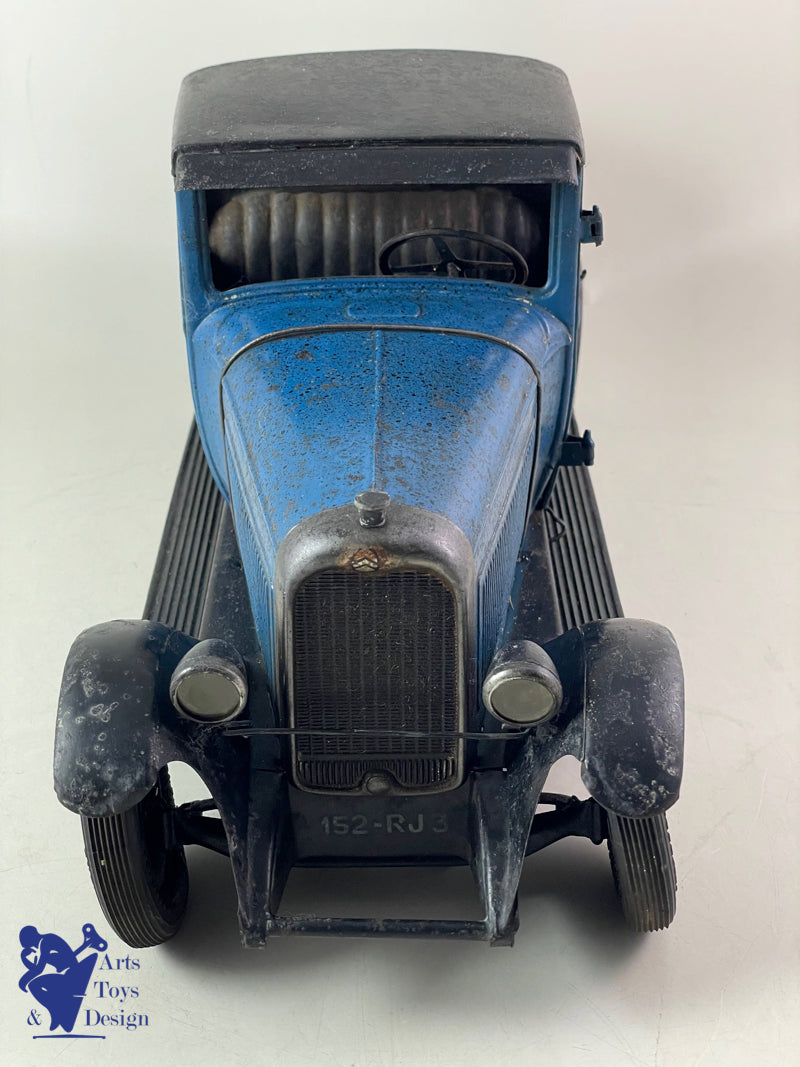 JOUET ANCIEN CITROEN REF 63 C4 CAMION PLATEAU 2° TYPE 1/10° VERS 1930