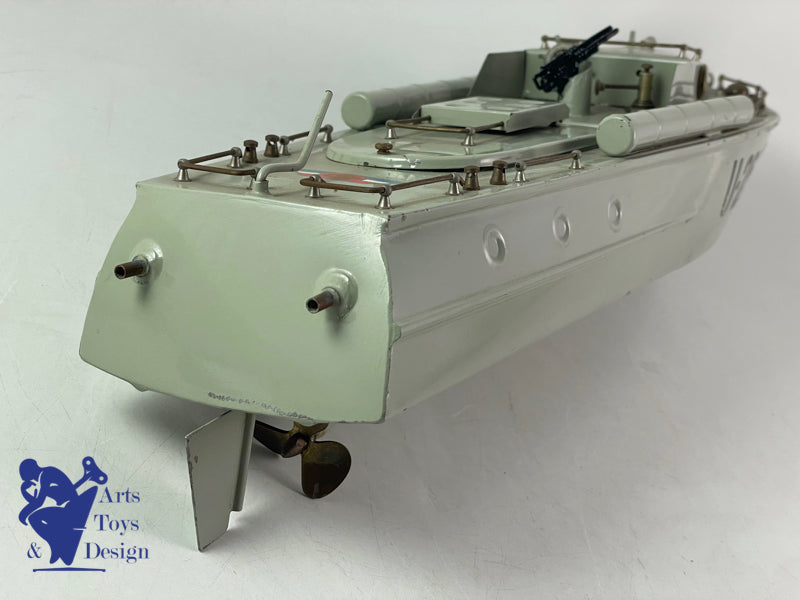 GIL Military boat U25 1st type Battery op 50cm C.1960