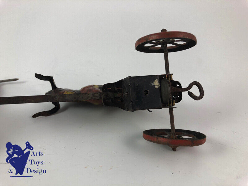 Antique toy technofix Germany C.1935 Ref 124 Rare Toreador with bull