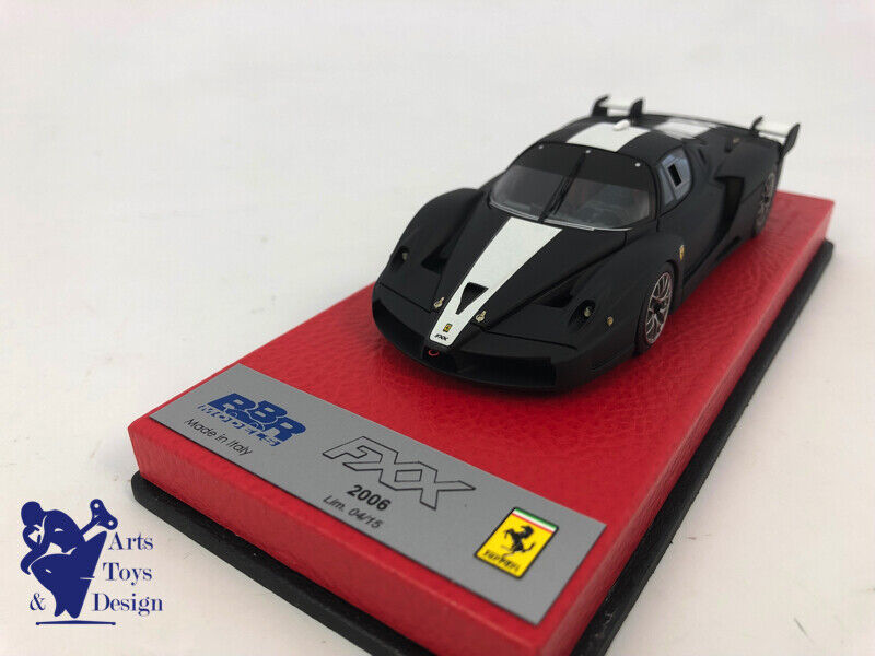 1/43 BBR 180 FERRARI FXX 2006 NOIR MAT  N°04/15 !