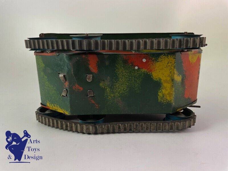 Antique toy Joustra Ref 406 ex factory collection Leonard tank c.1936