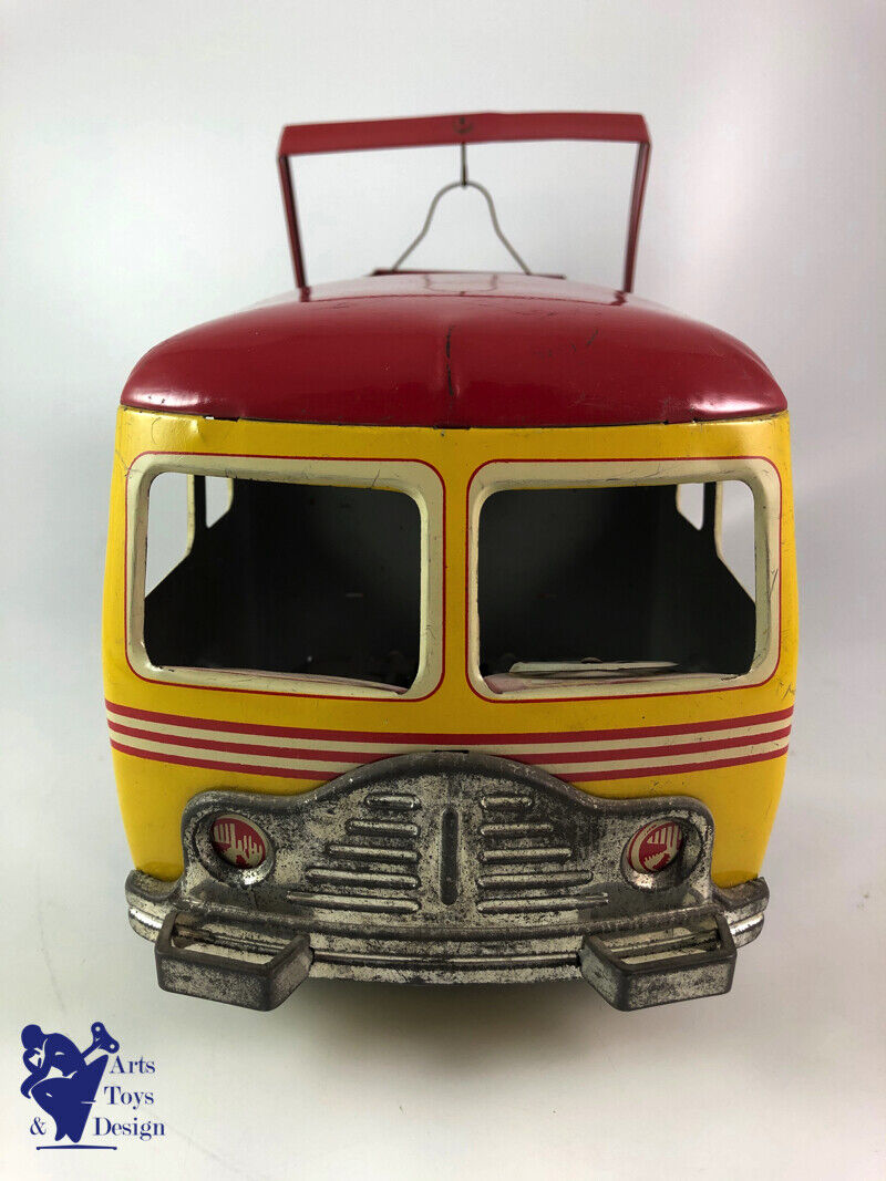 Antique toy CR tin Truck Simca Cargo friction C.1950 L 37CM