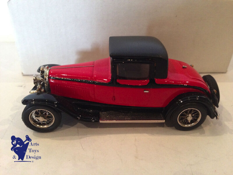 1/43° MA COLLECTION BRIANZA FACTORY BUILT BUGATTI T 44 ROADSTER 1929 N°62