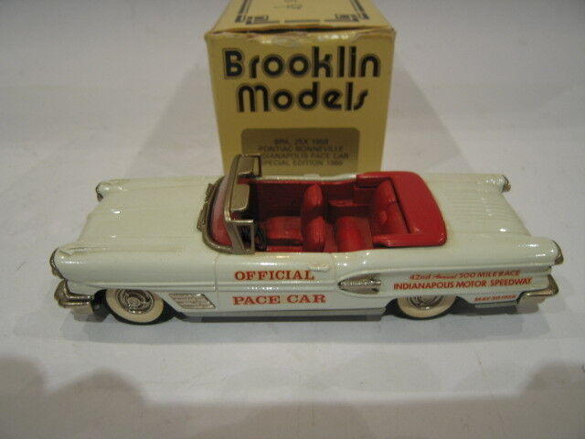 1/43 BROOKLIN 25X PONTIAC BONNEVILLE PACE CAR INDY 1958