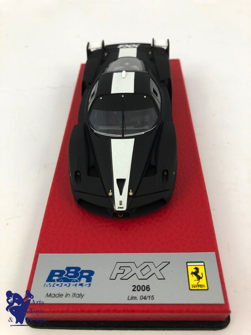 1/43 BBR 180 FERRARI FXX 2006 NOIR MAT  N°04/15 !