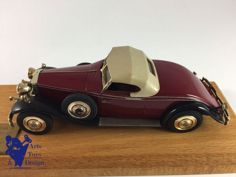 1/43 Top Marques Rolls Royce Ph II Henley Roadster 1932 Chassis 285ajs n ° 45/50