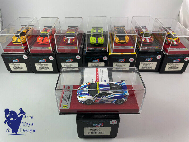 1/43 BBR FERRARI 458 ITALIA GT LE MANS 2013 AF CORSE N°54 MALLEGOL N°11/20