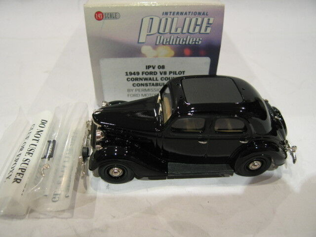 1/43 Brooklin IPV 8 Ford V8 Pilot Cornwall County Constabulary 1949