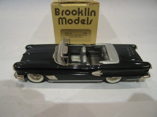 1/43 Brooklin 25 Pontiac Bonneville Convertible 1958
