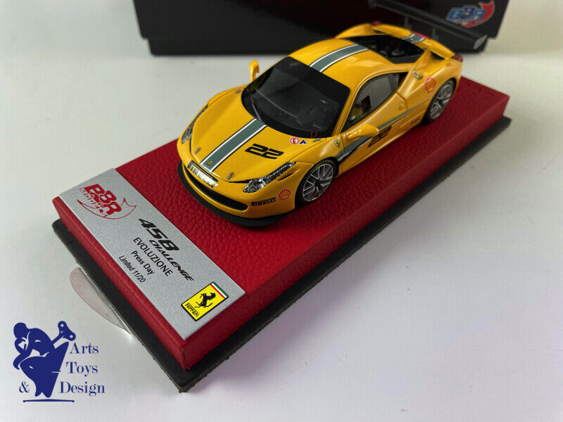 1/43 BBR FERRARI 458 CHALLENGE EVOLUZIONE PRESS DAY 2013 N°11/20