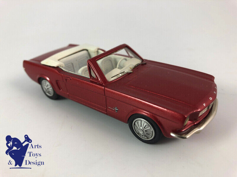 1/43 AMR CENTURY FORD MUSTANG CABRIOLET ROUGE METAL FACTORY BUILT