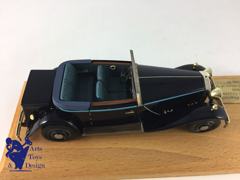 1/43 Top Marques Rolls Royce Phantom II Brewter Croydon 1932 ch.261ajs n ° 15/50