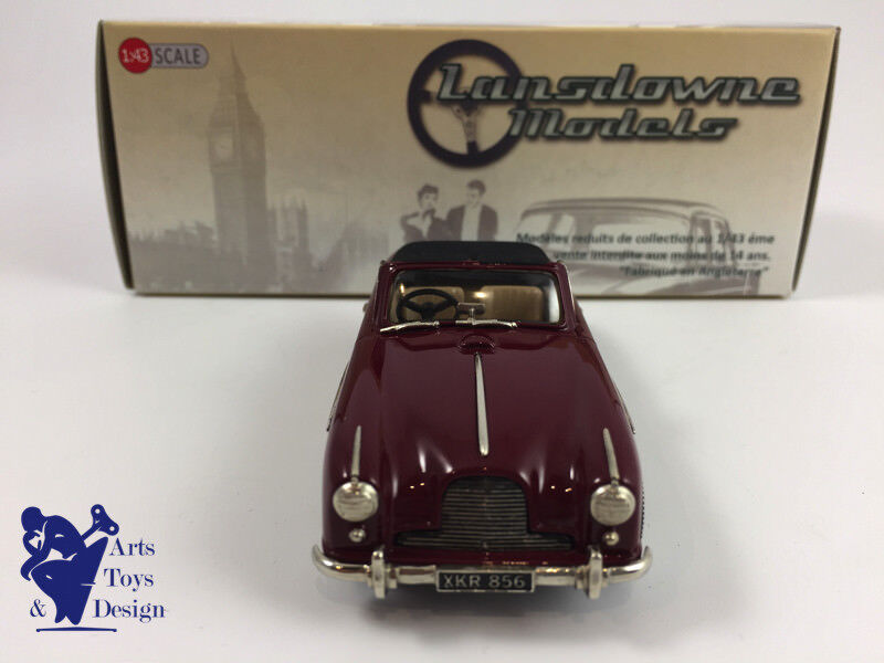 1/43 BROOKLIN LANSDOWNE 96A ASTON MARTIN DB 2-4 MKII CONVERTIBLE 1956 MAROON
