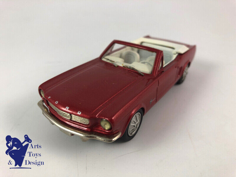 1/43 AMR CENTURY FORD MUSTANG CABRIOLET ROUGE METAL FACTORY BUILT