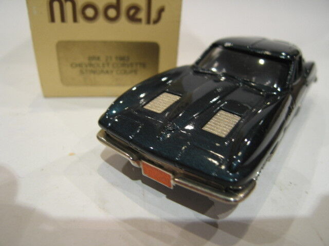 1/43 BROOKLIN 21 CHEVROLET CORVETTE 1963 BLEU