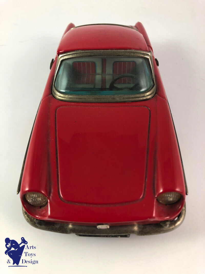 Antique tin toy Japan ATC Renault Florida Cabriolet HT L 23 cm c.1960