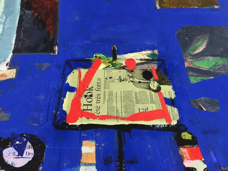 Gilles Gorriti Artist Painter Le Lutrin Draw N°3/10 61x78cm Signed