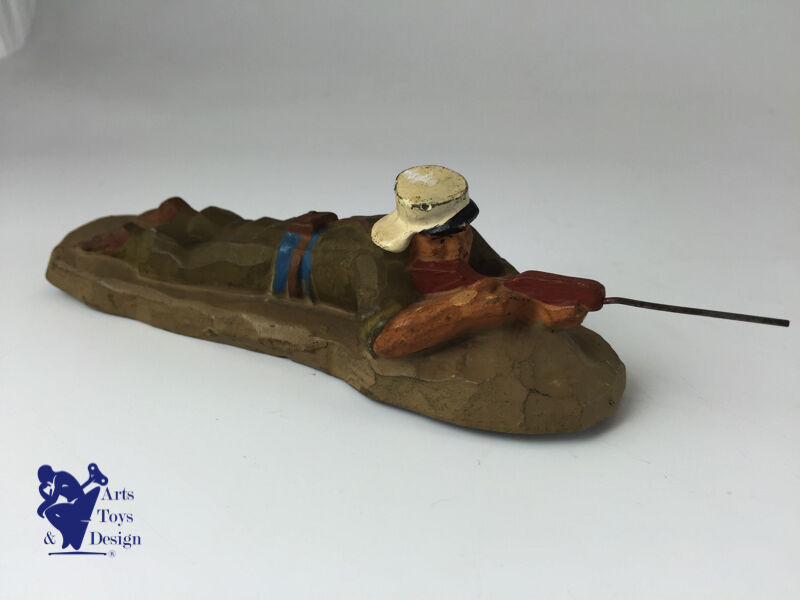JRD Figure France circa 1935 Legionnaire soldier with rifle L 13.5cm