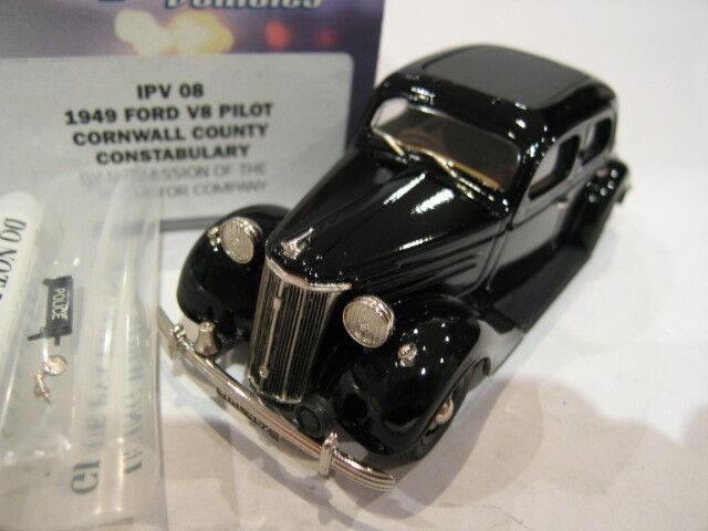 1/43 Brooklin IPV 8 Ford V8 Pilot Cornwall County Constabulary 1949