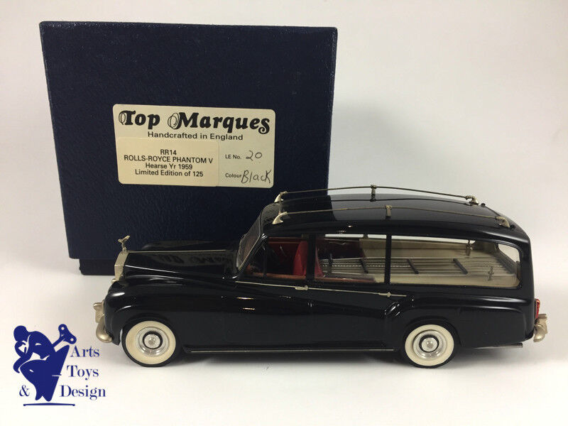 1/43 Top Marques Rolls Royce Phantom V Hearse 1959 Limited Ed 125 Pieces