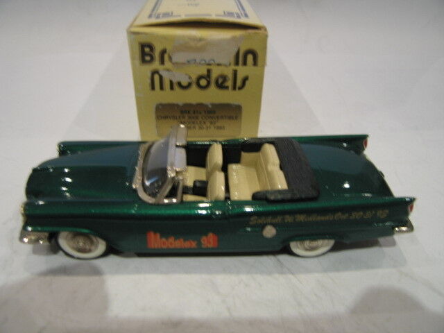 1/43 Brooklin Modelex 1993 41x Chrysler 300e Convertible 1959