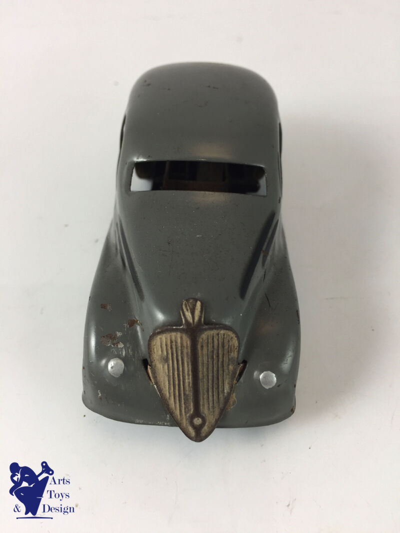 CIJ 3/1 RENAULT VIVA GRAND SPORT TOLE MECANIQUE C.1935 GRIS L 10CM