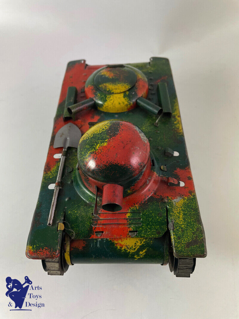 Antique toy Joustra Ref 406 ex factory collection Leonard tank c.1936