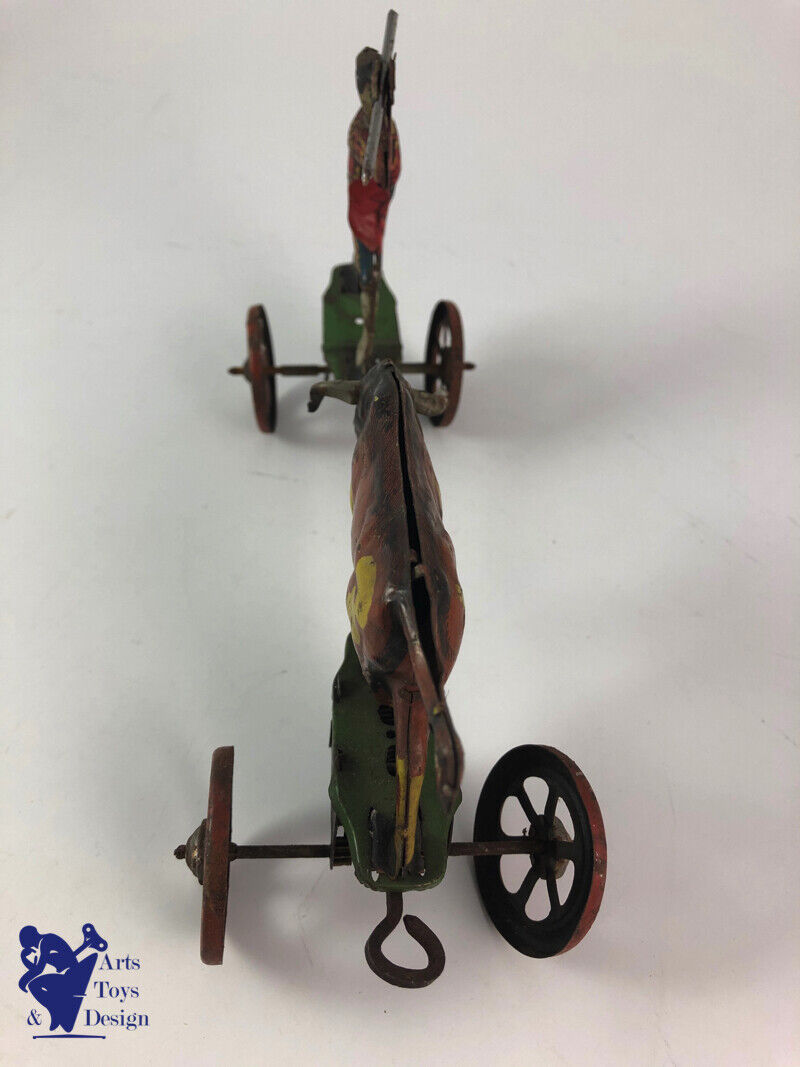 Antique toy technofix Germany C.1935 Ref 124 Rare Toreador with bull