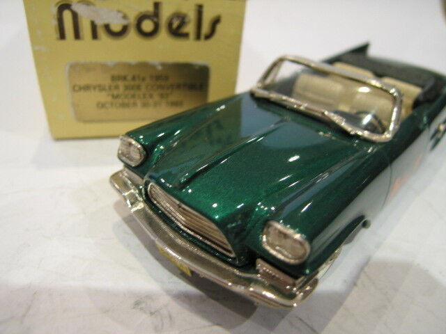 1/43 Brooklin Modelex 1993 41x Chrysler 300e Convertible 1959