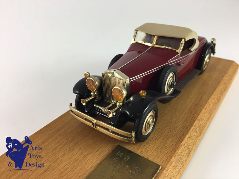 1/43 Top Marques Rolls Royce Ph II Henley Roadster 1932 Chassis 285ajs n ° 45/50