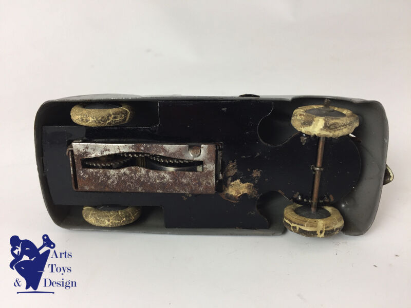 CIJ 3/1 RENAULT VIVA GRAND SPORT TOLE MECANIQUE C.1935 GRIS L 10CM