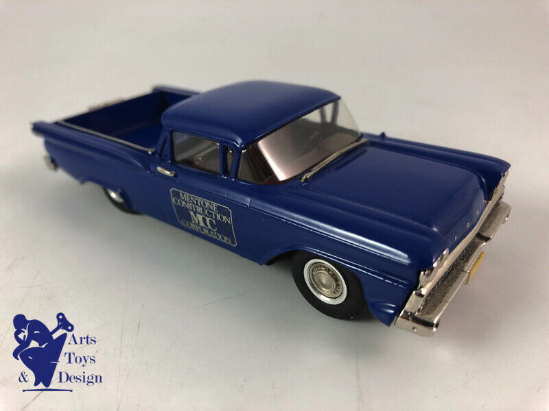 1/43 WESTERN MODELS REF WMS 53X FORD PICK UP RANCHERO MCC 1959 BLUE