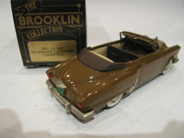 1/43 BROOKLIN 17 STUDEBAKER COMMANDER CONVERTIBLE 1952