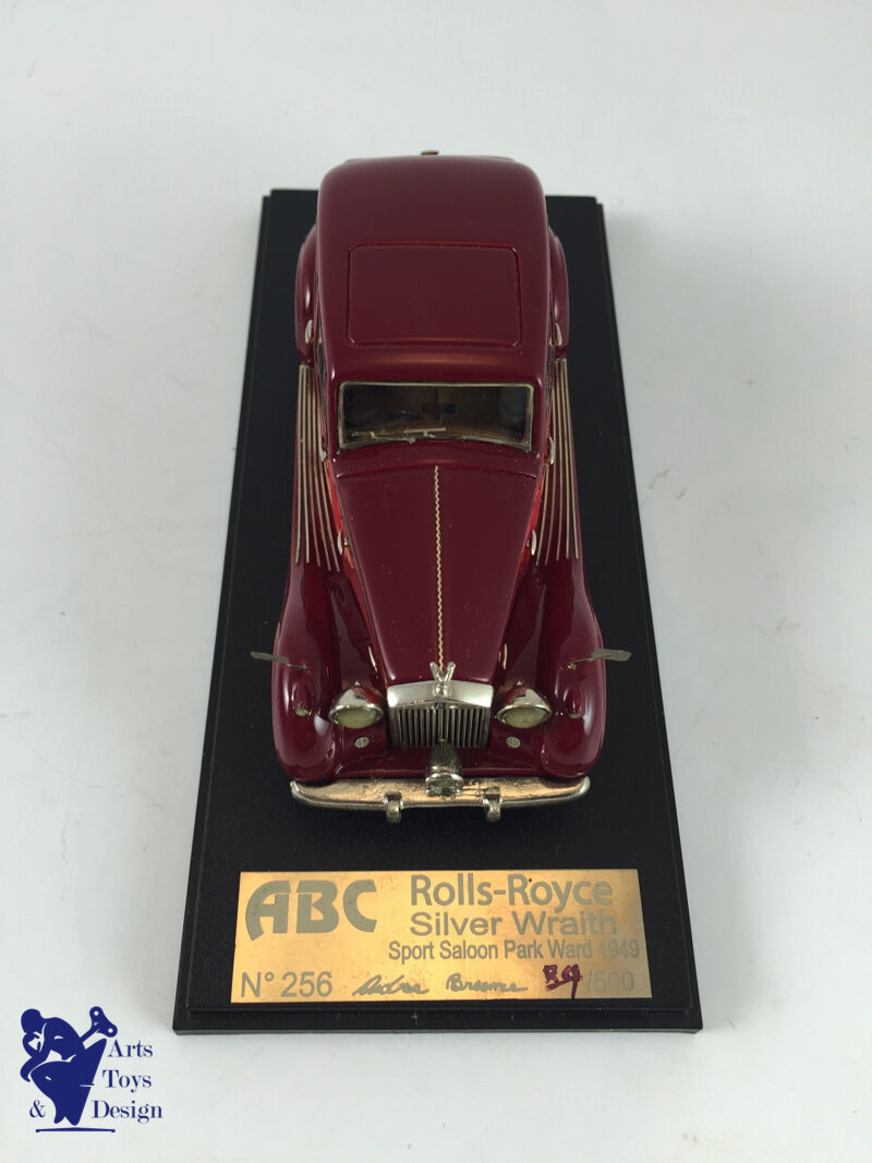 1/43 ABC 256r No Fyp Rolls Royce Silver Wraith Park Ward Sport Saloon 1949
