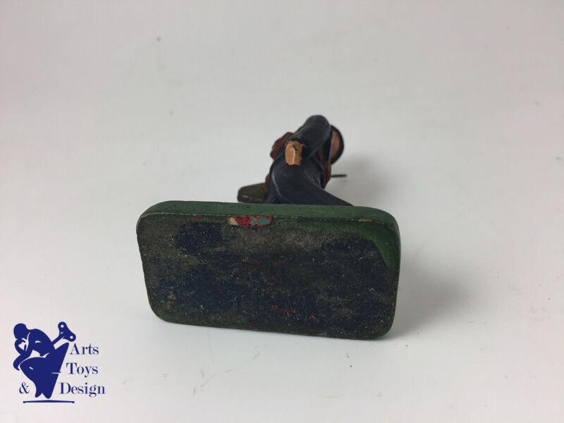 JRD Figure France circa 1935 Soldier sailor Walking with rifle H 9.5cm