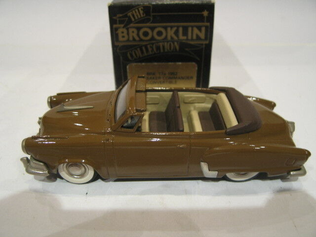1/43 BROOKLIN 17 STUDEBAKER COMMANDER CONVERTIBLE 1952