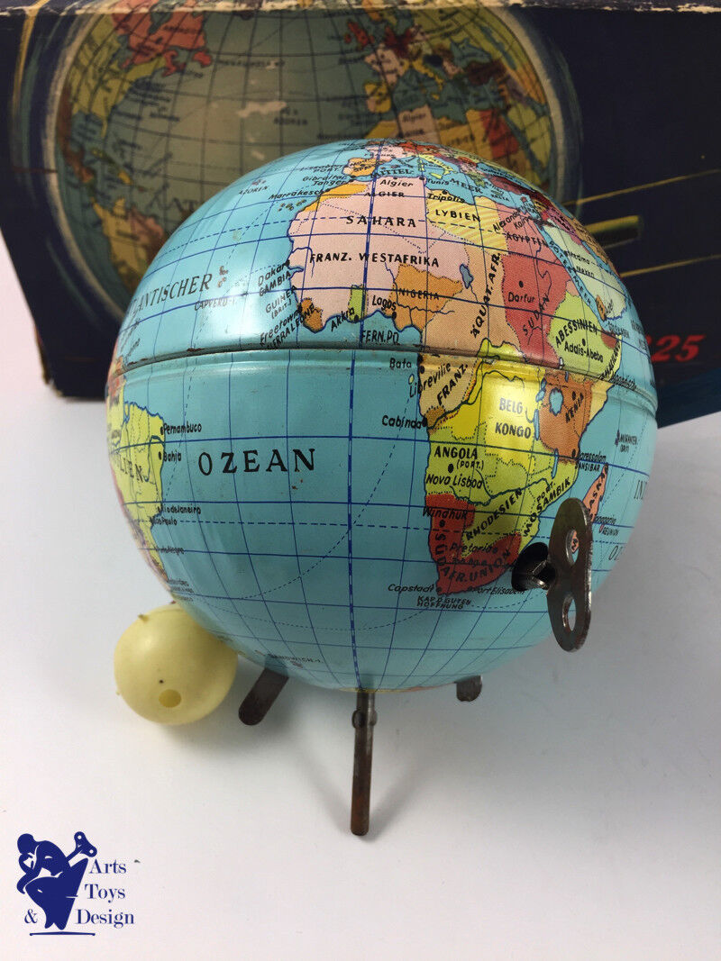 JOUET ANCIEN GAMA NO JOUSTRA REF 825 ZOOMING SATELLITE AV BOITE