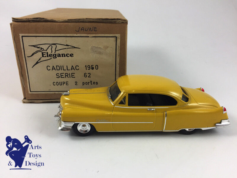 1/43 Elegance Thibivilliers 109 Cadillac 1950 Serie 62 Cup 2 Doors Yellow