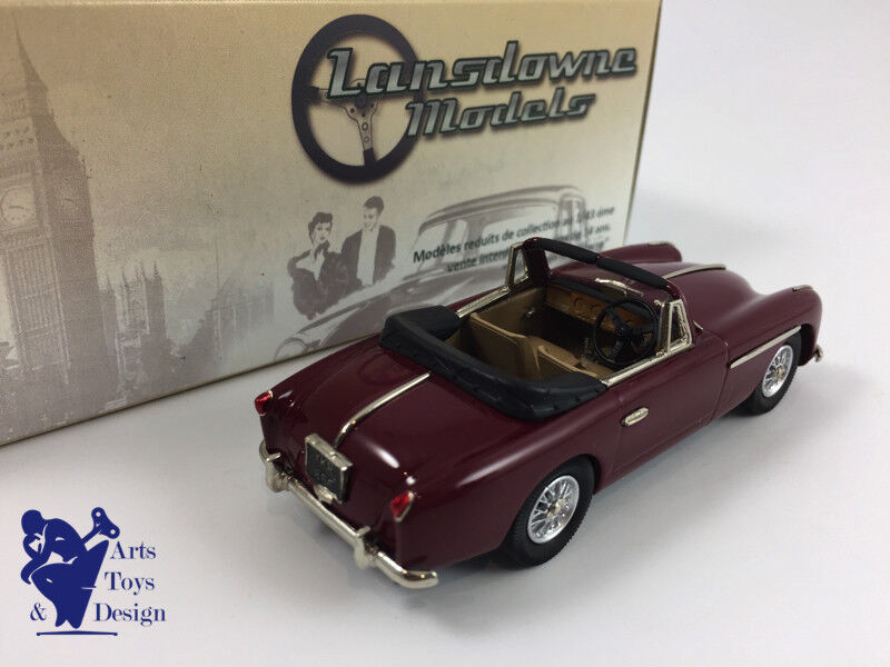 1/43 BROOKLIN LANSDOWNE 96A ASTON MARTIN DB 2-4 MKII CONVERTIBLE 1956 MAROON