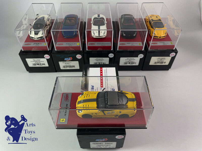 1/43 BBR FERRARI 599XX VALENCIA 2010 CAR N97 N°17/20