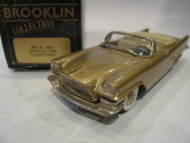 1/43 BROOKLIN 41 CHRYSLER 300E CONVERTIBLE 1959