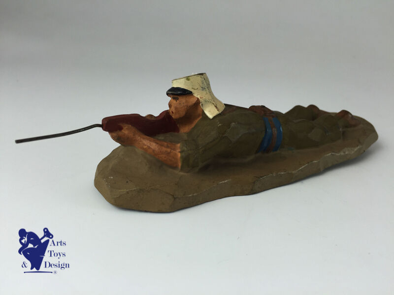 JRD Figure France circa 1935 Legionnaire soldier with rifle L 13.5cm