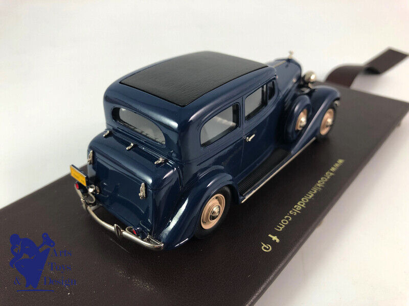 1/43 BROOKLIN BML 28 CHEVROLET 2DR SEDAN 1934 BLUE